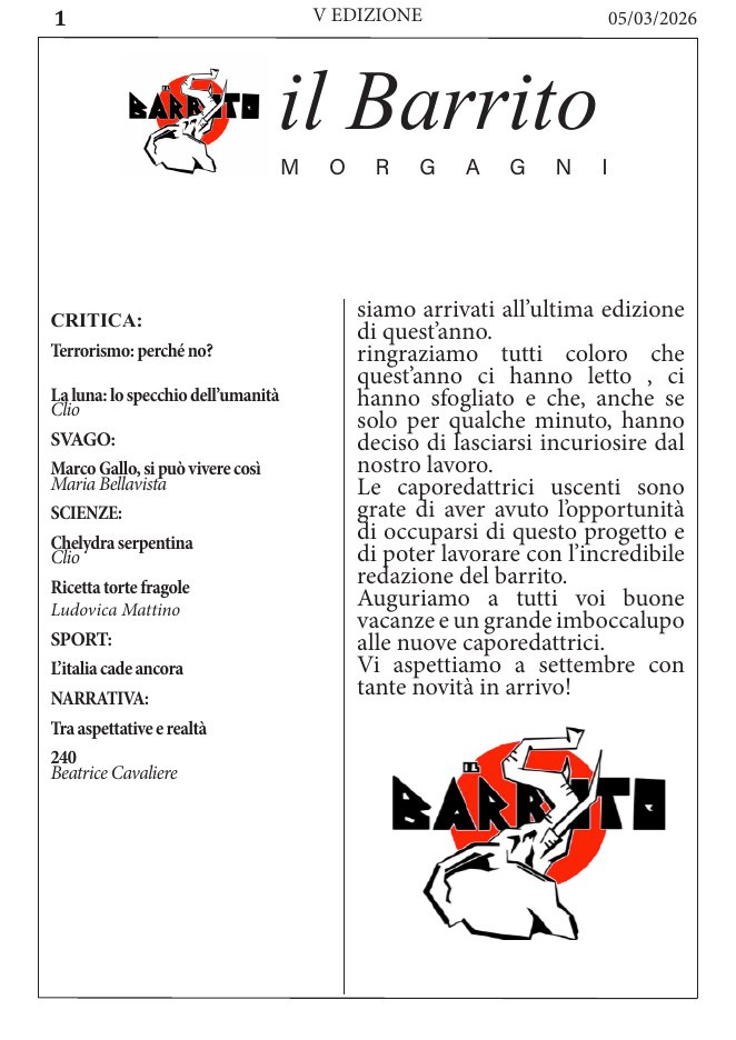 Copertina del numero 6: L'ultima edizione dell'anno